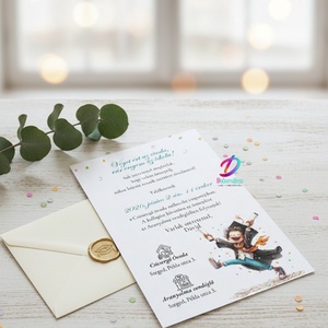 Ballagási Meghívó - Meska.hu