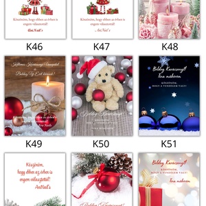 Egyedi karácsonyi hűtőmágnes � személyre szabott vendégajándék, köszönetajándék, céges ajándék - otthon & életmód - konyhafelszerelés, tálalás - konyhai dekoráció - hűtőmágnes - Meska.hu