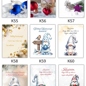 Egyedi karácsonyi hűtőmágnes � személyre szabott vendégajándék, köszönetajándék, céges ajándék - otthon & életmód - konyhafelszerelés, tálalás - konyhai dekoráció - hűtőmágnes - Meska.hu