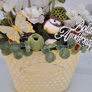 Anyák napi virágdísz - otthon & életmód - virágdekoráció - virágdíszek - asztali virágdísz - Meska.hu