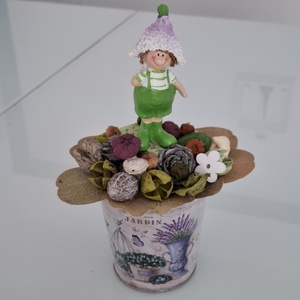 Levendulás asztaldísz  - Meska.hu