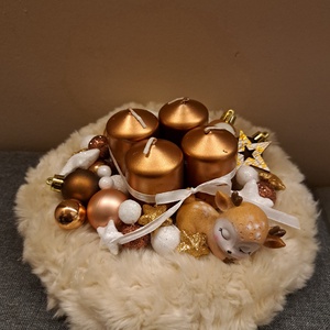 Adventi koszorú - Meska.hu