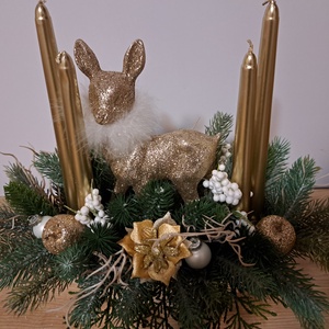 Adventi asztaldísz, Karácsony, Adventi díszek, Adventi asztaldísz, , MESKA