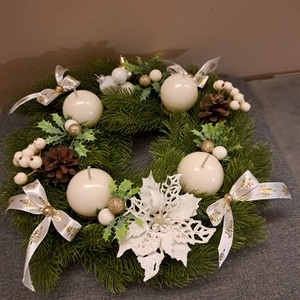 Adventi koszorú, Karácsony, Adventi díszek, Adventi koszorú, , MESKA