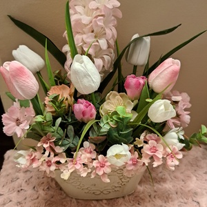 Tavaszi asztaldísz - Meska.hu