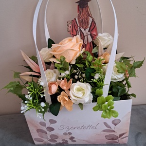 Ballagási virágtatyó, Otthon & Életmód, Virágdekoráció, Virágok, Virágbox, , MESKA