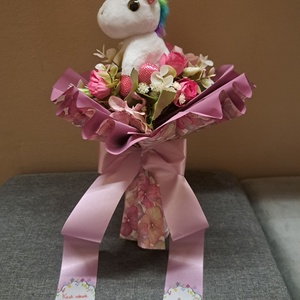 Unikornisos csokor - Meska.hu