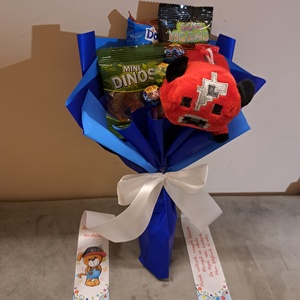 Minecraftos csokor - Meska.hu