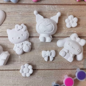 Festhető gipszfigurák szett, Kuromi -Hello Kitty - Meska.hu