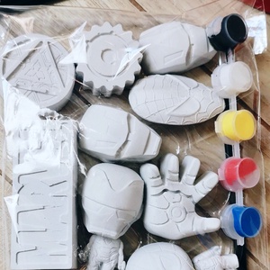Festhető gipszfigurák szett, Marvel, Vasember , Pókember  - diy (csináld magad) - egységcsomag - Meska.hu