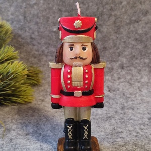 Kézműves gyertya,  Diótörő , Otthon & Életmód, Gyertya, illat, aroma, Gyertya, Gyertya-, mécseskészítés, MESKA