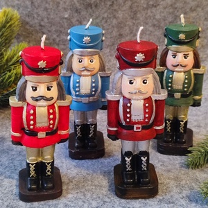 Kézműves gyertya,  Diótörő  - otthon & életmód - gyertya, illat, aroma - gyertya - Meska.hu