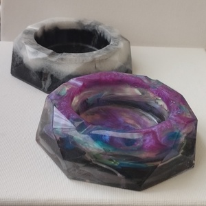 Színes hamutartó - otthon & életmód - dekoráció - asztal és polc dekoráció - hamutál, öngyújtó, pipa - Meska.hu