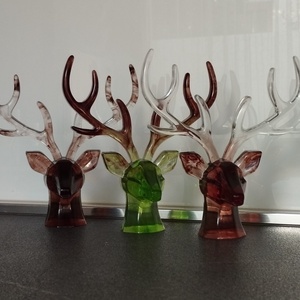 Szarvas ékszertartó dísz - Meska.hu