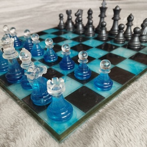 Egyedi sakk készlet - Meska.hu