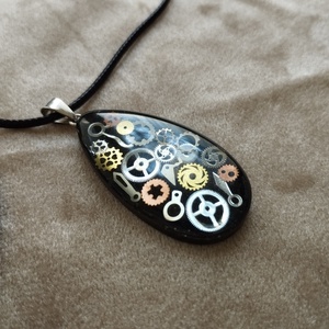 Steampunk nyaklánc kétféle, Ékszer, Nyaklánc, Medálos nyaklánc, , MESKA