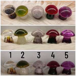 Kicsi gomba dekoráció -több színben - otthon & életmód - dekoráció - dísztárgy - Meska.hu