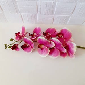 Élethű gumis orchidea ág-krém rózsaszín, Kellékek & szerszámok, Dekorációs kellékek, Egyéb kellékek, , MESKA