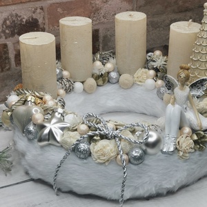 Balerinás advent - karácsony - adventi díszek - adventi koszorú - Meska.hu