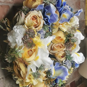 Íriszes kopogtató - otthon & életmód - dekoráció - ajtó- és ablak dekoráció - ajtódísz & kopogtató - Meska.hu