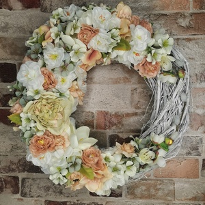 Barackvirágos kopogtató - Meska.hu