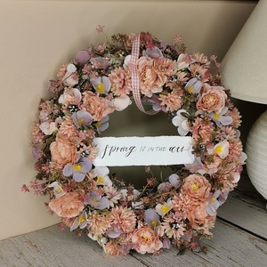 Mezei virágos, Otthon & Életmód, Dekoráció, Ajtó- és ablak dekoráció, Ajtódísz & Kopogtató, Virágkötés, MESKA