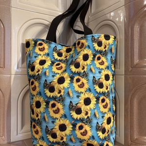 Bevásárló táska, erős vászonból, Táska & Tok, Bevásárlás & Shopper táska, Shopper, textiltáska, szatyor, Varrás, MESKA