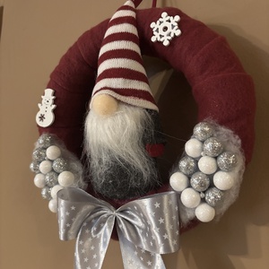 Karácsonyi ajtódísz, Karácsony, Adventi díszek, Adventi ajtódísz, Mindenmás, MESKA