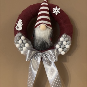 Karácsonyi ajtódísz - karácsony - adventi díszek - adventi ajtódísz - Meska.hu