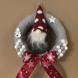 Karácsonyi Ajtódísz, Karácsony, Karácsonyi lakásdekoráció, Karácsonyi ajtódíszek, Mindenmás, MESKA