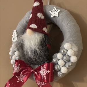 Karácsonyi Ajtódísz - karácsony - karácsonyi lakásdekoráció - karácsonyi ajtódíszek - Meska.hu