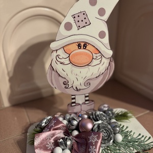 Karácsonyi asztaldísz  - karácsony - adventi díszek - adventi asztaldísz - Meska.hu