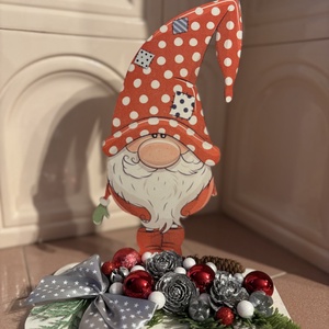 Karácsonyi asztaldísz - karácsony - adventi díszek - adventi asztaldísz - Meska.hu