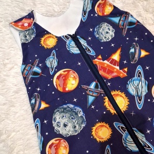 Űrhajós Kamáslis tipegő hálózsák. - baba - mama - babaruházat - tipegőhálózsák - Meska.hu