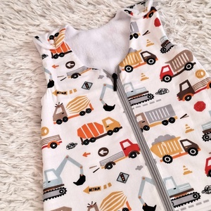 Járműves Kamáslis Tipegő Hálózsák - baba - mama - babaruházat - tipegőhálózsák - Meska.hu