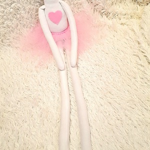 Textil Nyuszi (kb 110cm magas), Baba - mama, Baba játékok, Szundikendő, alvóka, Varrás, MESKA