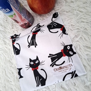 Cicás Szendvics/nasi tasak - táska & tok - uzsonna- & ebéd tartó - szendvics csomagoló - Meska.hu