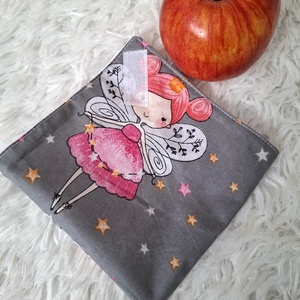 Tündérlányos újraszalvéta  - táska & tok - uzsonna- & ebéd tartó - szendvics csomagoló - Meska.hu