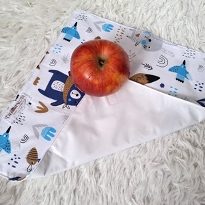 Erdei állatok Újraszalvéta - táska & tok - uzsonna- & ebéd tartó - szendvics csomagoló - Meska.hu