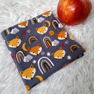 Rókás újraszalvéta, Táska & Tok, Uzsonna- & Ebéd tartó, Szendvics csomagoló, Varrás, MESKA