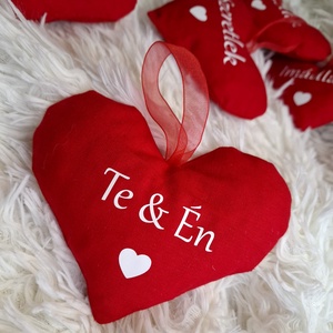 Szívből Neked mini párna - otthon & életmód - lakástextil - párna & párnahuzat - forma párna - Meska.hu