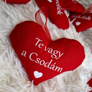 Szívből Neked mini párna - otthon & életmód - lakástextil - párna & párnahuzat - forma párna - Meska.hu