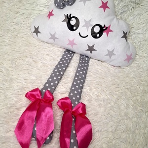 Felhő alakú díszpárna - Meska.hu