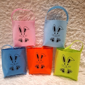 Vidám húsvéti nyuszi kosárkák � tökéletes édességgyűjtő!  - ünnepi díszek, dekorációk - húsvéti díszek és dekorációk - húsvéti kosár - Meska.hu