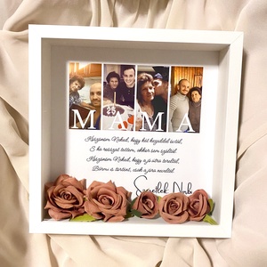 Szülőköszöntő képkeret MAMA - Meska.hu