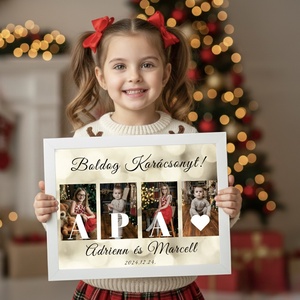 Boldog Karácsonyt Apa falikép - Meska.hu