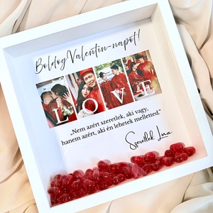 Boldog Valentin-napot 3D képkeret - otthon & életmód - dekoráció - kép & falikép - képkeret - Meska.hu