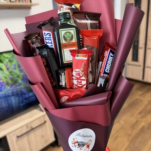 Ballagási ehető csokor , Otthon & Életmód, Virágdekoráció, Virágok, Virágcsokor, Virágkötés, MESKA