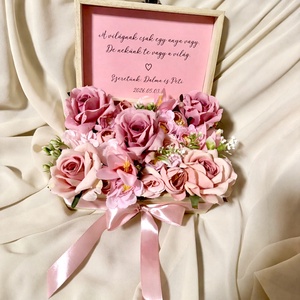 Boldog Anyák napját virágbox, Otthon & Életmód, Virágdekoráció, Virágdíszek, Asztali virágdísz, Virágkötés, MESKA