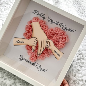 Boldog Anyák Napját 3D falikép - otthon & életmód - dekoráció - kép & falikép - 3d képek - Meska.hu